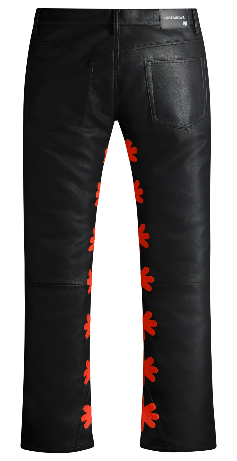 LOSTSHDWS Leather Pant (RED)