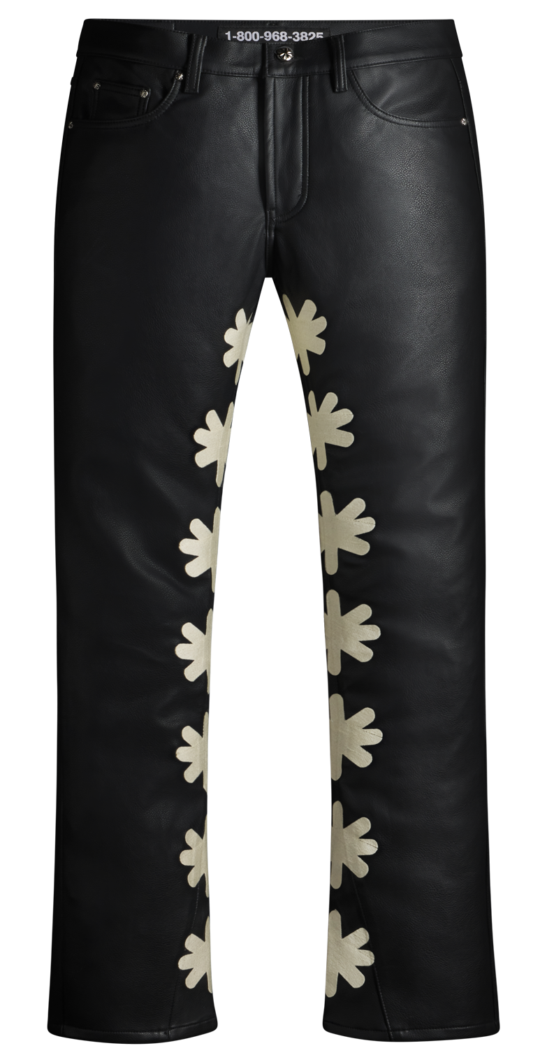 LOSTSHDWS Leather Pant (BONE)