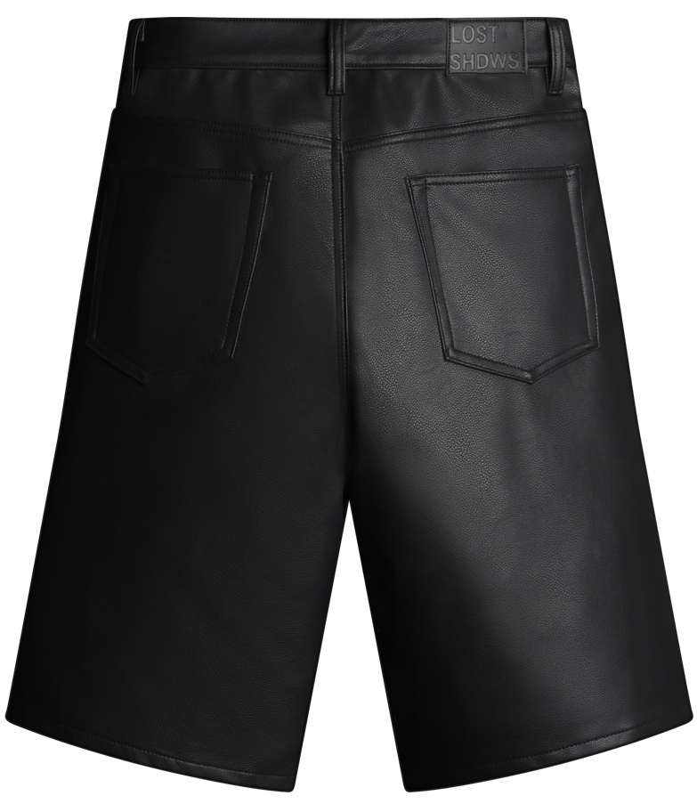 LOSTSHDWS Leather Short (BONE)