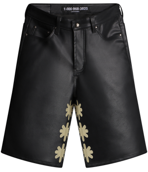 LOSTSHDWS Leather Short (BONE)